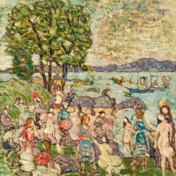 Maurice-Prendergast-The-bathing-Cove
