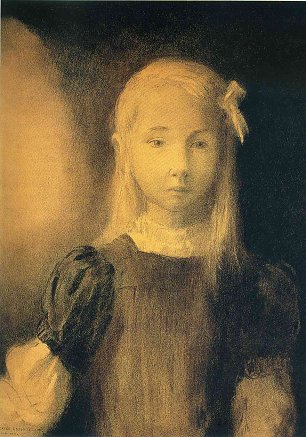 Maurice Prendergast portrait of mademoiselle jeanne roberte de domecy Wandbild