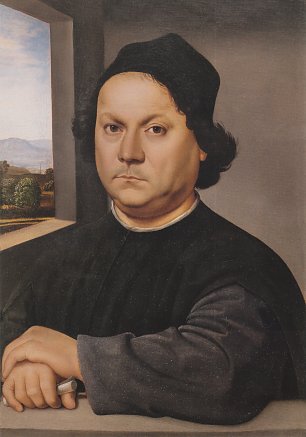 Raffael Retrato de Pietro Perugino Wandbild