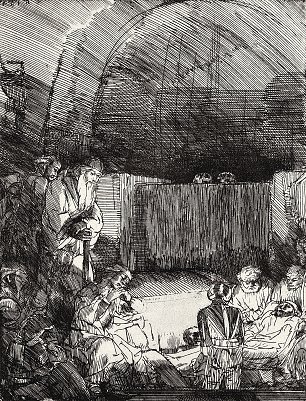 Rembrandt van Rijn Die Grablegung 1
