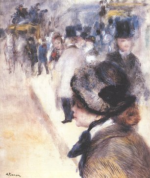 Auguste Renoir Der Platz Clichy Wandbild