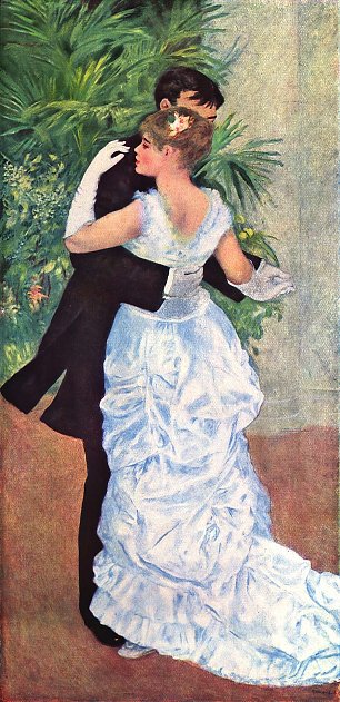 Auguste Renoir Der Tanz in der Stadt Wandbild