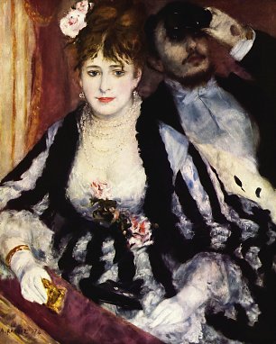 Auguste Renoir Die Loge Wandbild