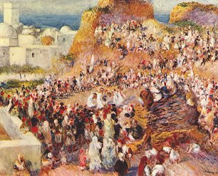 Auguste Renoir Die Moschee Arabisches Fest Wandbild
