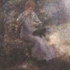Auguste-Renoir-Frau-mit-schwarzem-Hund