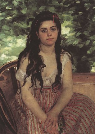 Auguste Renoir Lise Wandbild
