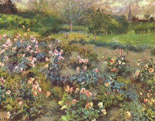 Auguste Renoir Rosenhain Wandbild