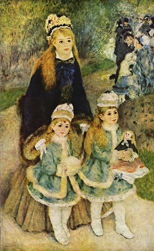 Auguste Renoir Spaziergang Wandbild