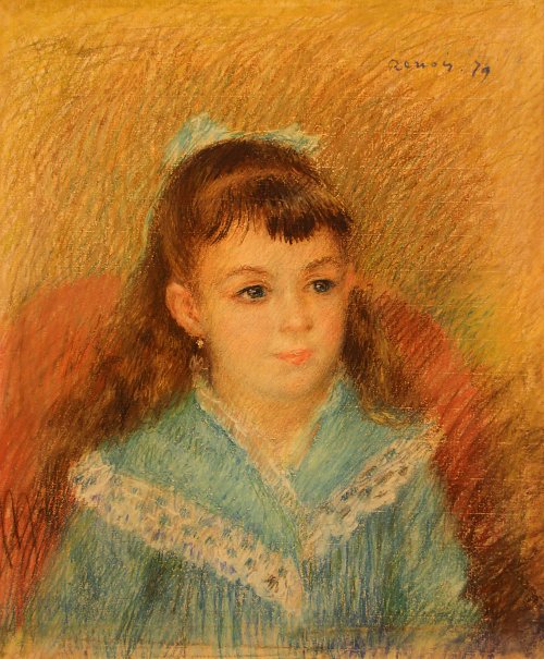 Auguste Renoir_Maedchenbildnis Wandbild