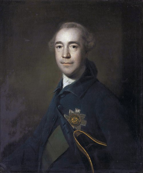 Joshua Reynolds Charles Colyear 2 nd Earl of Portmore Wandbild