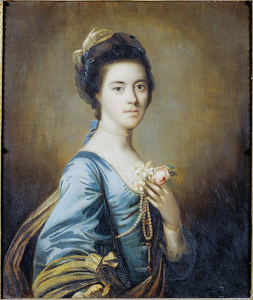 Joshua Reynolds Mrs Margaret Desenfans Wandbild
