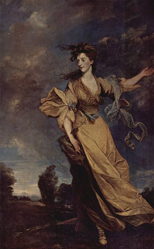 Joshua Reynolds Portraet der Lady Jane Halliday Wandbild