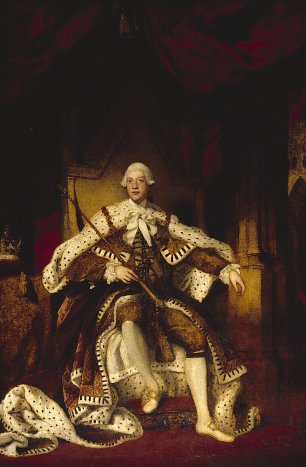 Joshua Reynolds Portrait of King George  III Wandbild