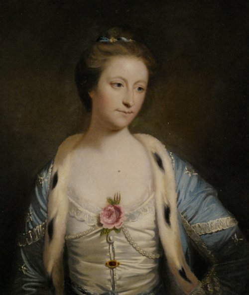 Joshua Reynolds Portrait of Mary Barnardiston Wandbild