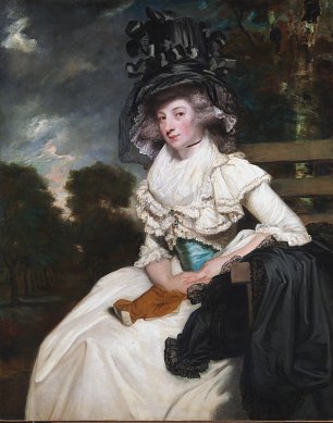 Joshua Reynolds The Honorable Mrs Lewis Thomas Watson Wandbild
