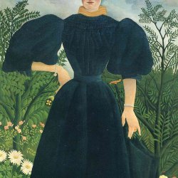 Henri-Rousseau-portrait-of-a-woman