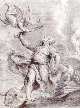 Rubens Das Opfer Abrahams Wandbild