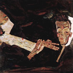 Egon Schiele Der Lyriker Wandbild