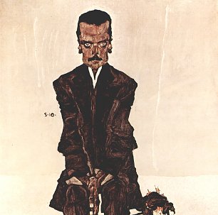 Egon Schiele Portraet des Eduard Kosmack Wandbild