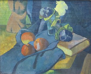 Paul Serusier Still Life with Apples and Violets Wandbild