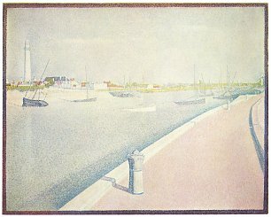Georges Seurat Der Kanal von Gravelines Petit Fort Philippe Wandbild