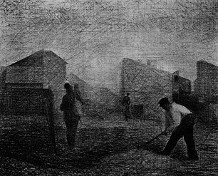 Georges Seurat Steinbrecher und andere P