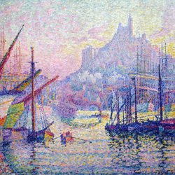 Paul-Signac-1905-Signac-Notre-Dame-de-la-Garde-anagoria