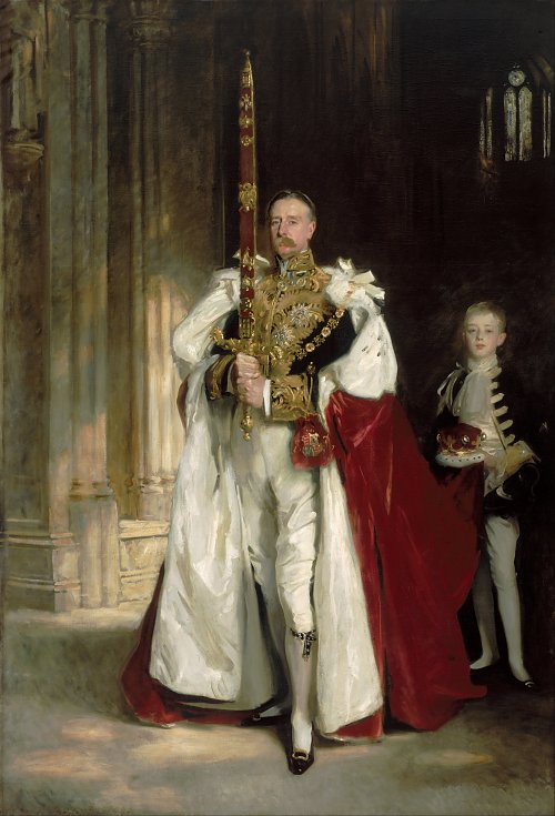 John Singer Sargent Charles Stewart Sixth Marquess of Londonderry, Carrying the Great Sword of State at the Coronation Wandbild