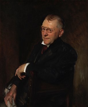 John Singer Sargent Portrait of James Whitcomb Riley Wandbild