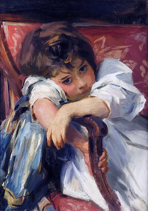 John Singer Sargent Portrait of a child Wandbild