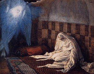 James Tissot The Annunciation Wandbild
