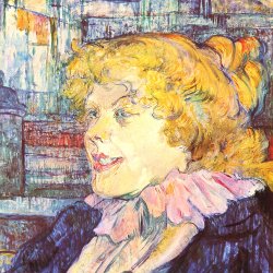 Toulouse-Lautrec-Portrait-der-Miss-Dolly-aus-dem-Star-in-Le-Havre