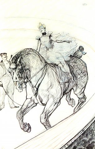 Toulouse Lautrec Zirkusreiterin
