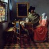 Jan-Vermeer-Herr-und-Dame-beim-Wein