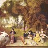 Antoine-Watteau-Gesellige-Unterhaltung-im-Freien