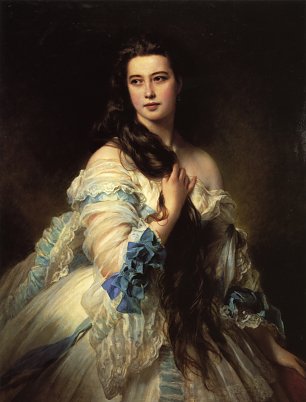 Franz Xaver Winterhalter Madame Barbe Rimsky Korsakov Wandbild