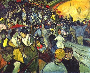 Vincent van Gogh Die Arenen von Arles Wandbild