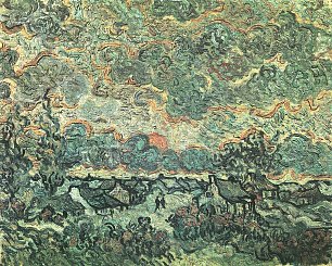 Vincent van Gogh Erinnerung an den Norden Wandbild