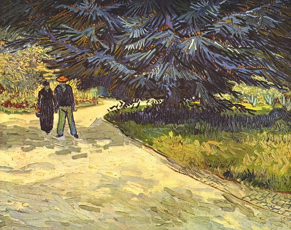 Vincent van Gogh Park von Arles Wandbild