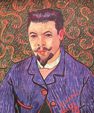 Vincent van Gogh Portrait des Doktor Rey Wandbild