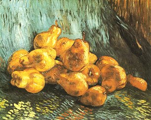 Vincent van Gogh Stillleben mit Quitten Wandbild