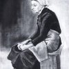 Vincent-van-Gogh-Frau-auf-einer-Bank