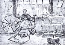 Vincent-van-Gogh-Spinnerin