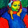 Alexej-von-Jawlensky-Girl-with-the-green-face
