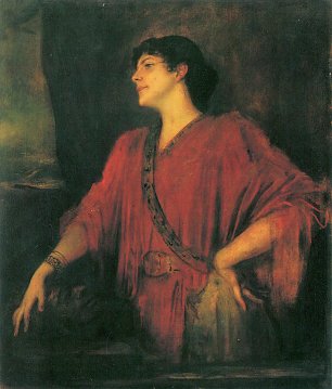 Franz von Lenbach Mary Lindpaintner als Salome Wandbild