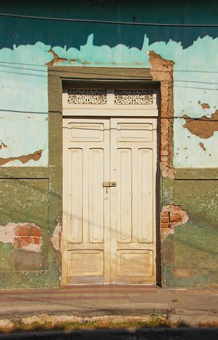 Eingang mit Charme Wandbild