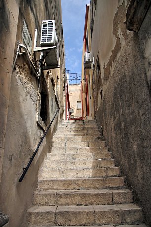 Stufen Wandbild