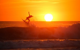 Surf Jump Wandbild
