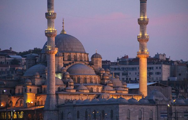 Groesse Moschee in Istanbul Wandbild