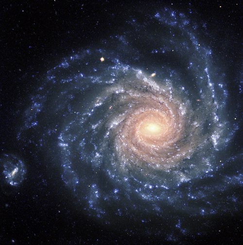 Spiralgalaxie Wandbild